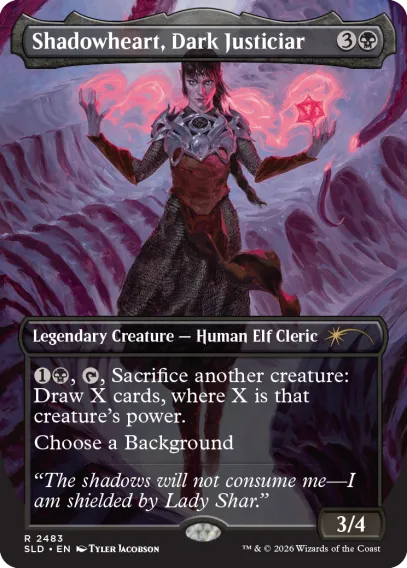 Magic the Gathering: Secret Lair Drop Series - Shadowheart's Devotion - NON FOIL
