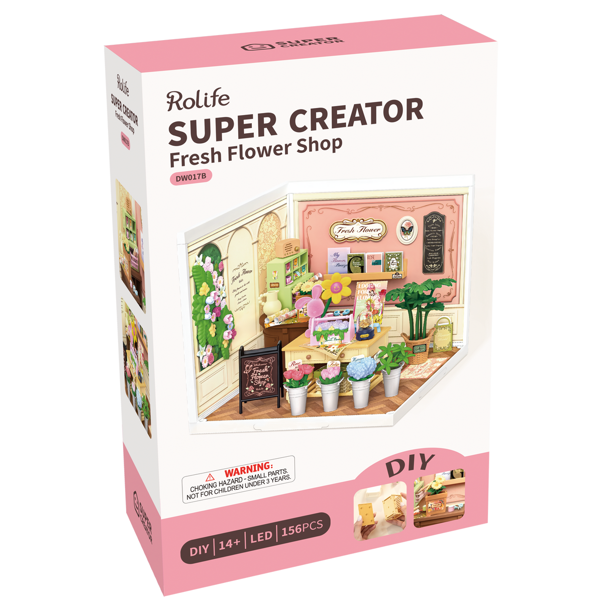 Rolife | Super Creator: Fresh Flower Shop - [DW017B]