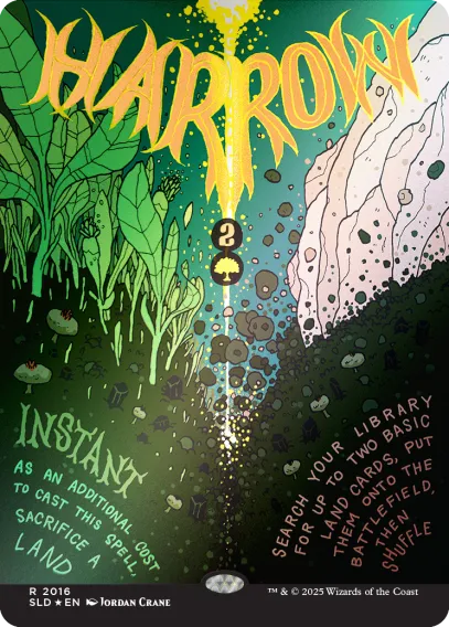 Magic the Gathering: Secret Lair Drop Series - Garden Buds - Rainbow FOIL