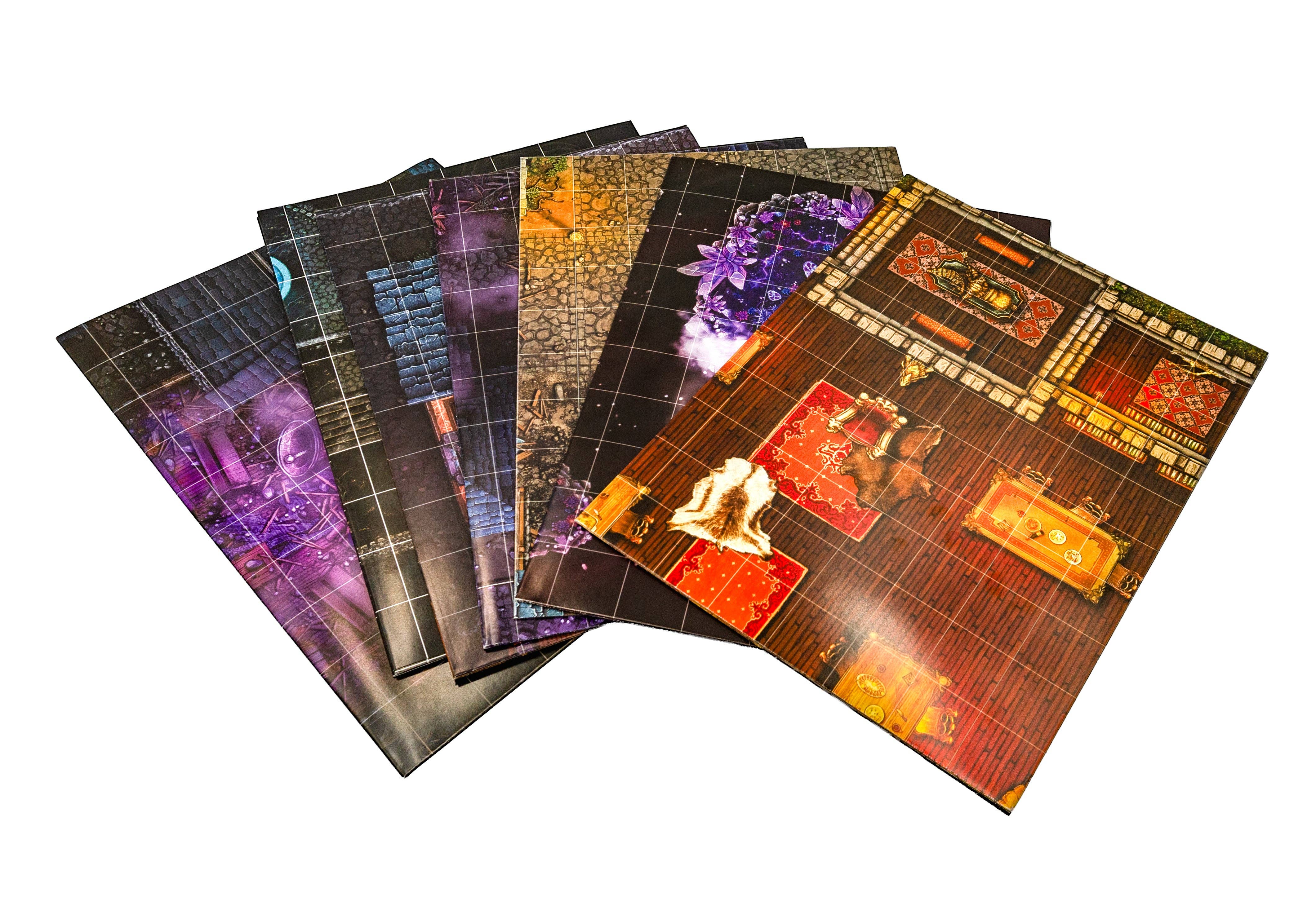 Monsters of Drakkenheim: Lairs Map Pack