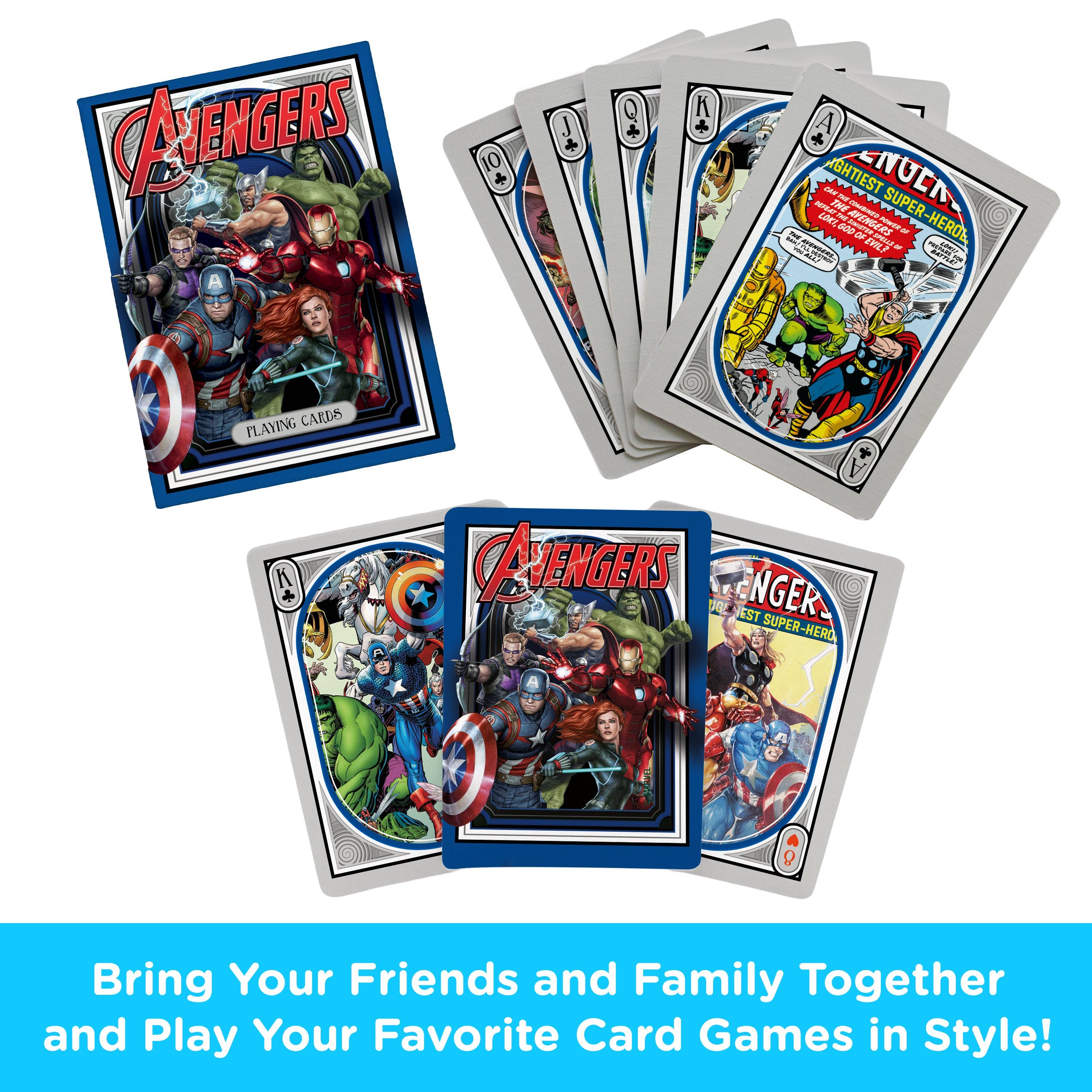 Marvel Avengers Nouveau Playing Cards