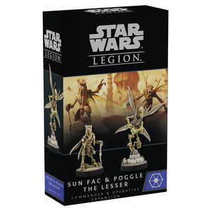 Star Wars Legion: Sun Fac and Poggle the Lesser