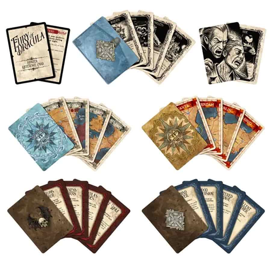 Fury of Dracula (5th Edition) Board Game | Avalon Hill