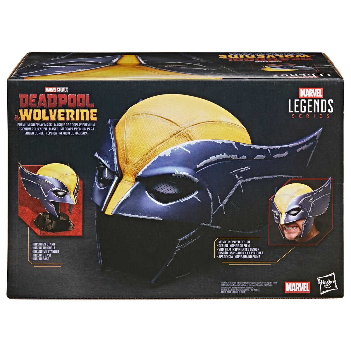 Marvel Legends | Deadpool & Wolverine: Premium Cosplay Mask Replica - Wolverine