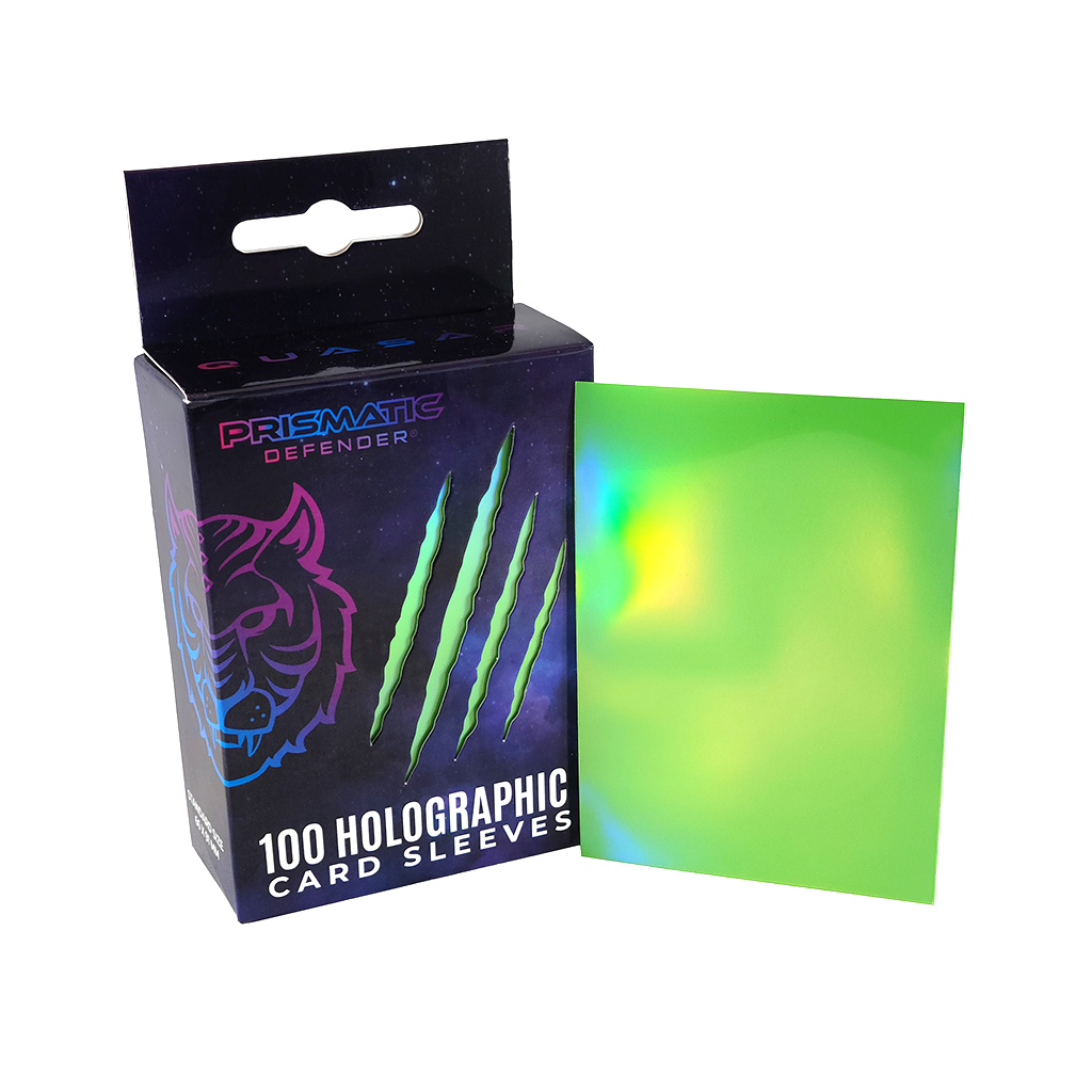 Prismatic Defender: Holographic Card Sleeves - Standard Size - 3 Foil Designs