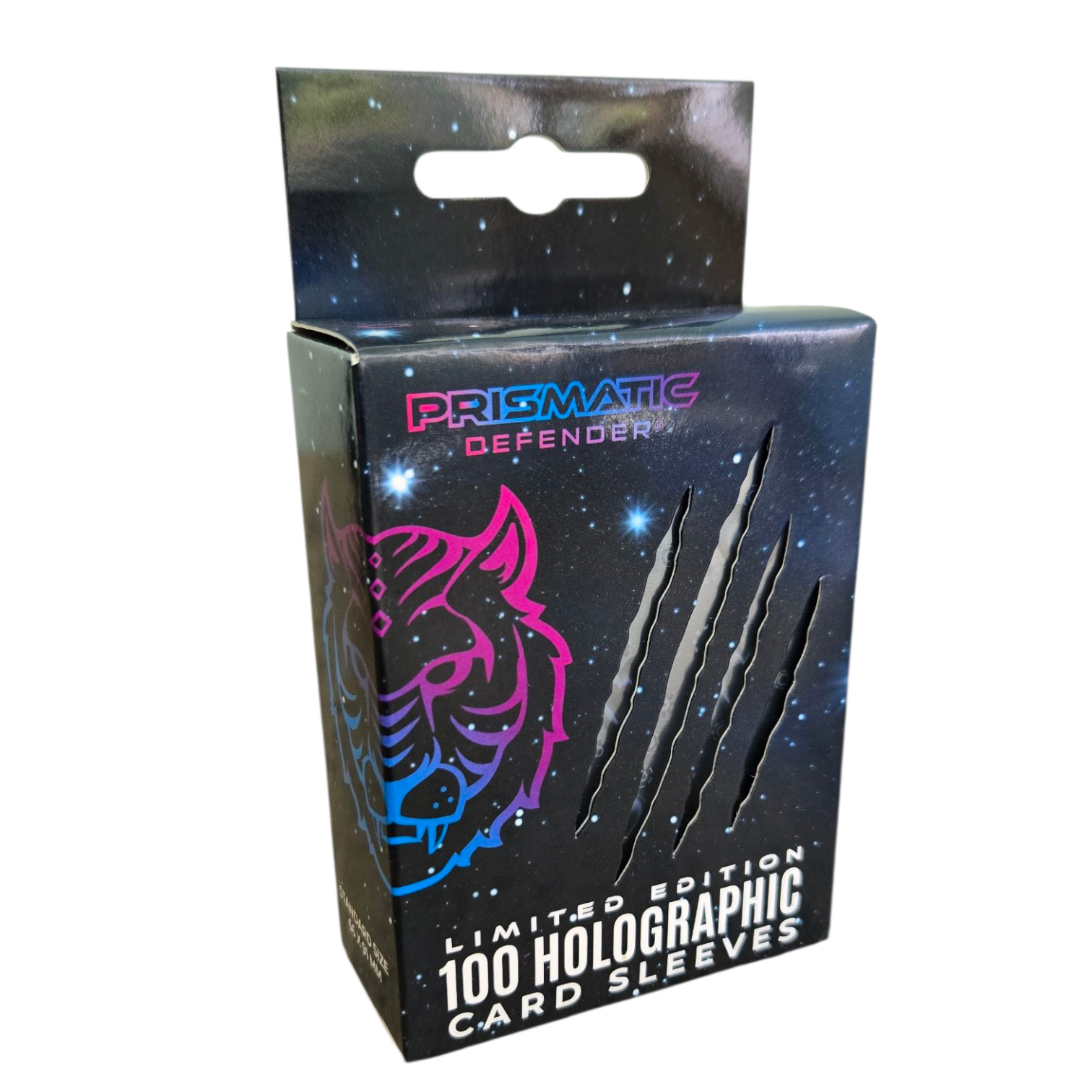 Prismatic Defender: Holographic Card Sleeves - Standard Size - 3 Foil Designs