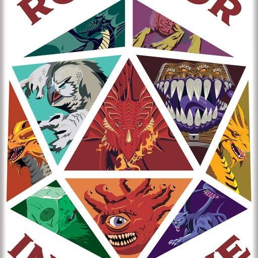 DnD Roll for Iniative Magnet