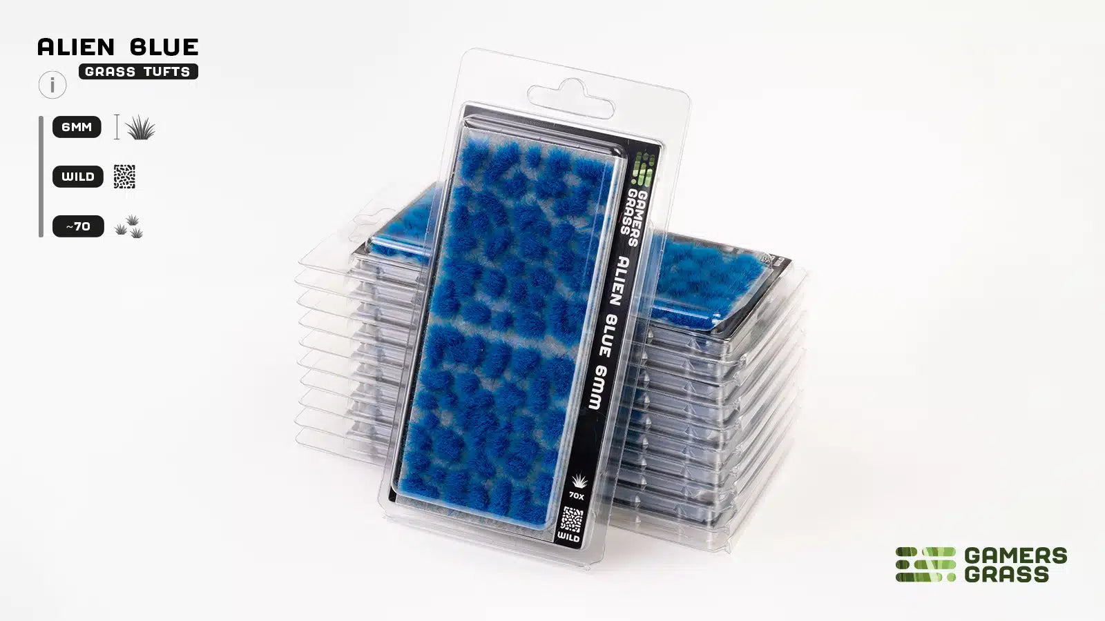 Gamers Grass Alien Blue 6mm