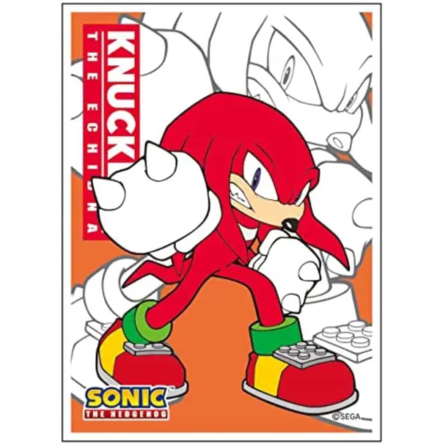 ENSKY CARD SLEEVES: SONIC THE HEDGEHOG: KNUCKLES