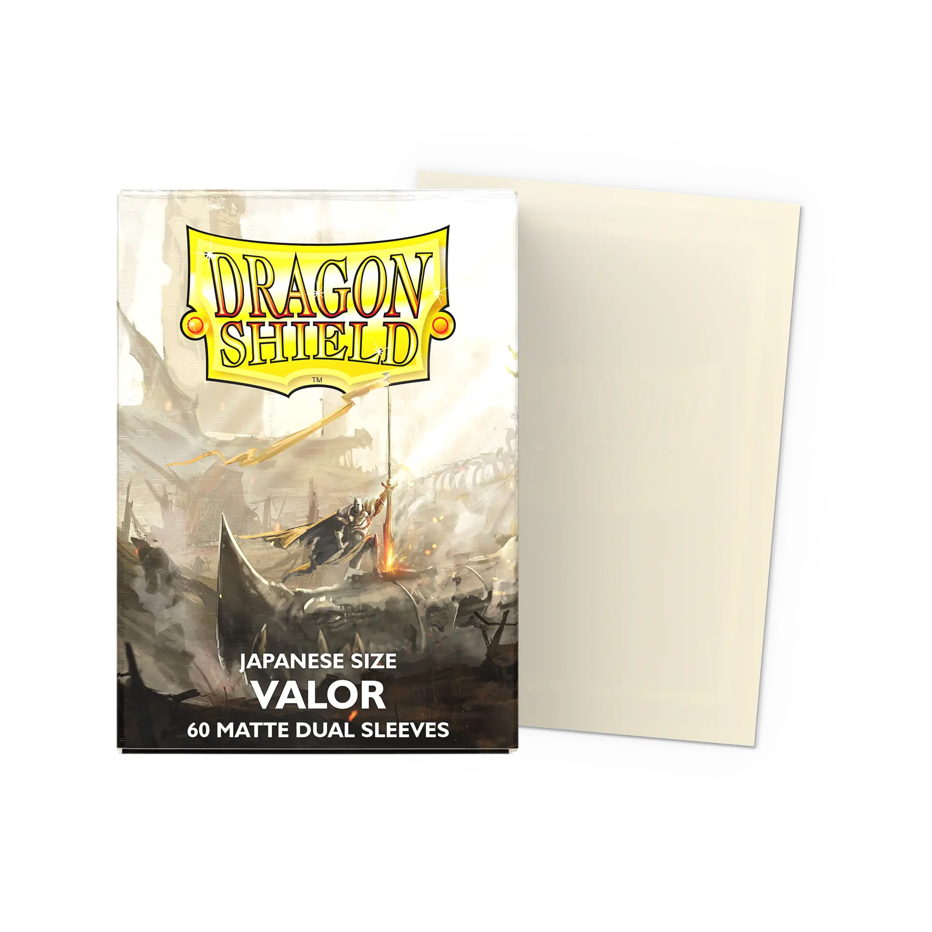 Dragon Shield Japanese Size Matte Dual Sleeves - Valor