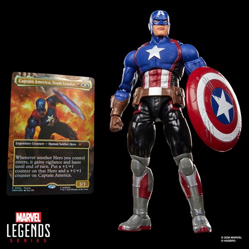 Marvel Super Heroes | Magic the Gathering: Marvel Legends Series - Captain America (Avengers: Twilight) | Hasbro