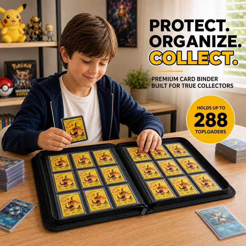 288 TOP LOADER Zipper Binder