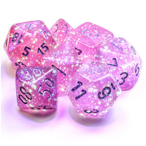 Dice: Chessex Borealis Pink/silver