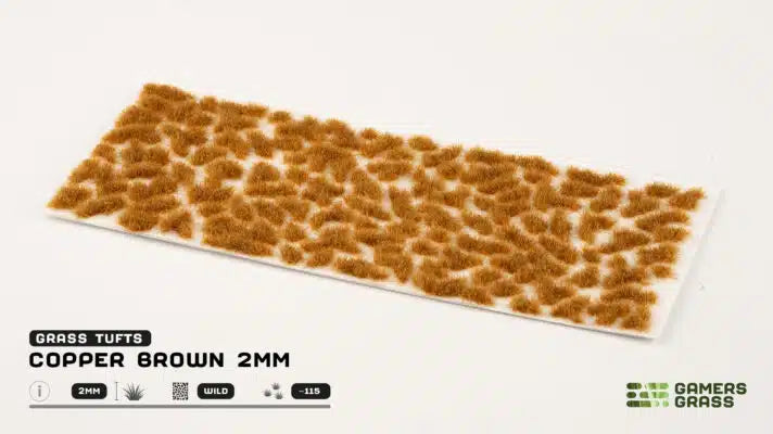 Gamers Grass Copper Brown 2mm