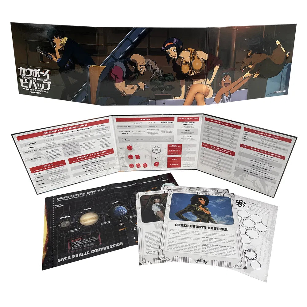 Cowboy Bebop RPG GM Screen