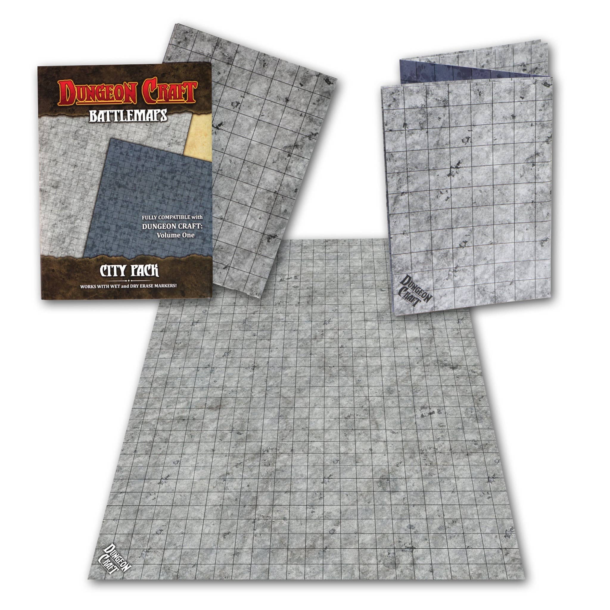 Mapa de batalla: Mapa de batalla de la ciudad - Terreno de TTRPG