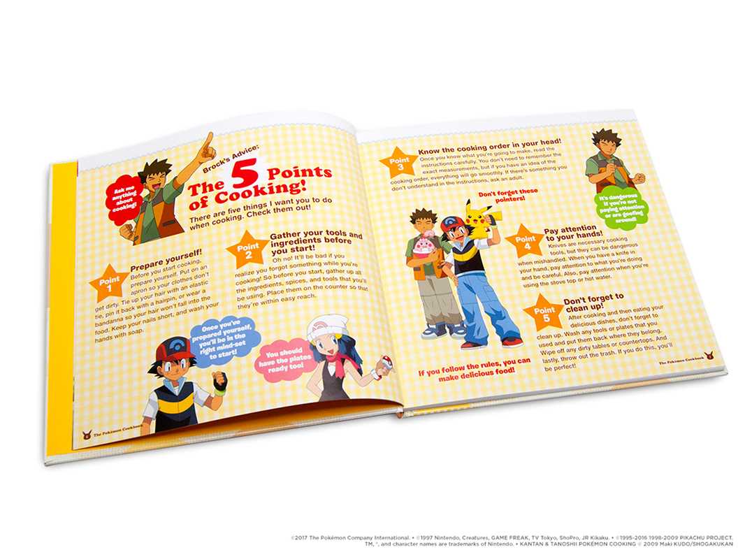 Libro de cocina Pokémon de Maki Kudo