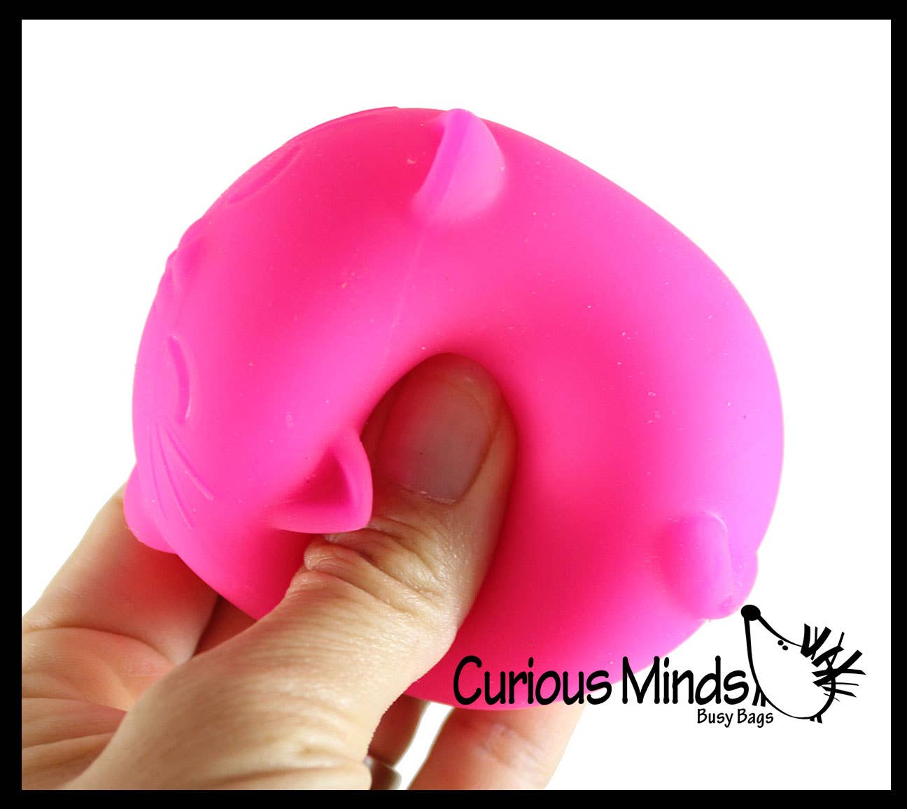 1 Cat Nee Doh Soft Fluff- Filled Squeeze Stress Ball