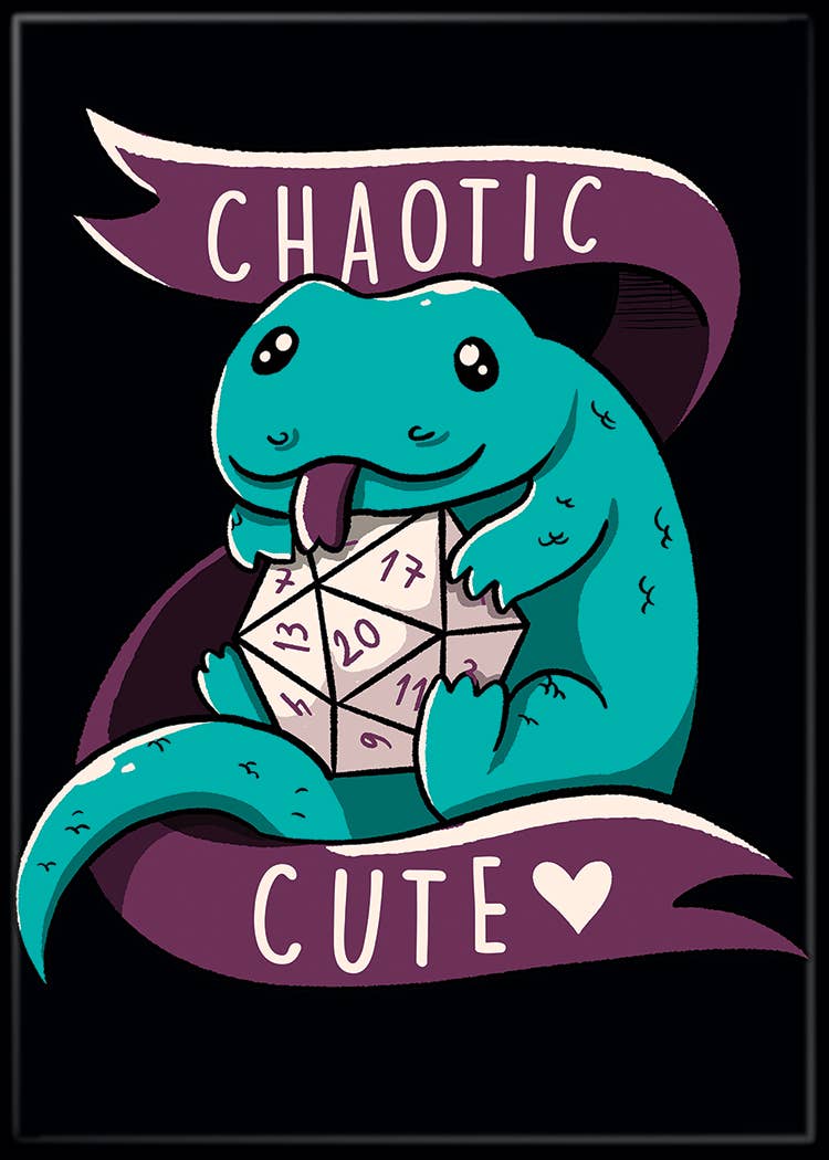 T. Fonseca Chaotic Cute RPG Dragon Magnet