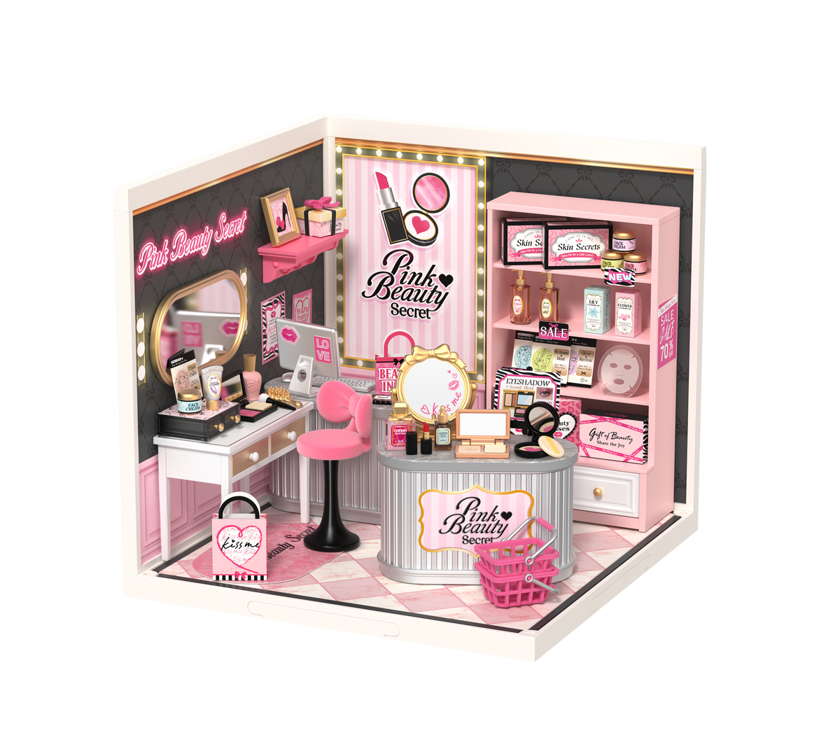 Rolife | Super Creator: Pink Beauty Secret - [DW026]