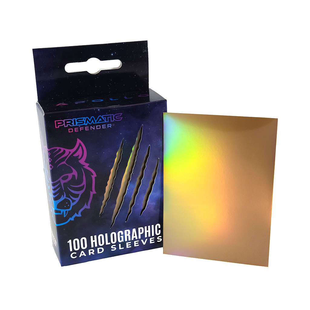 Prismatic Defender: Holographic Card Sleeves - Standard Size - 3 Foil Designs