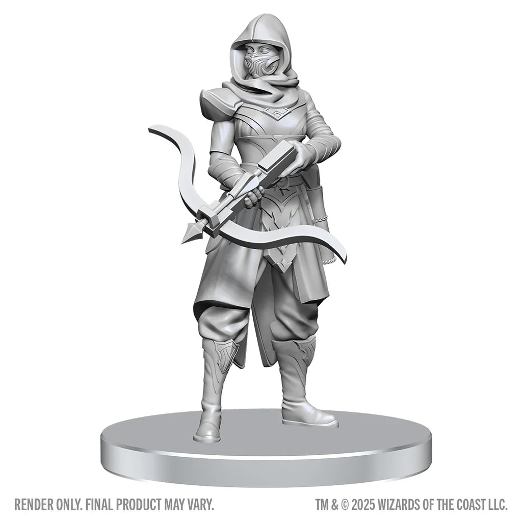 Miniature: D & D Assassin & Berserker
