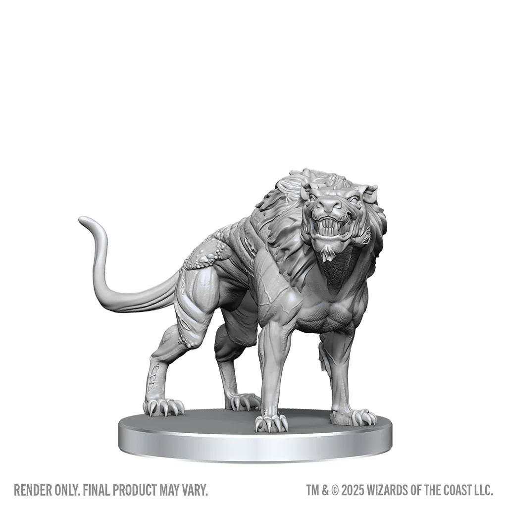 Miniature: D & D Hell Hound & Narzugon
