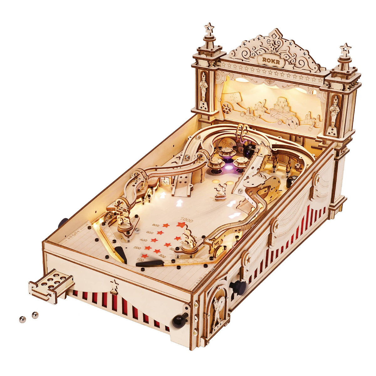 Rokr | 3D Circus Pinball Machine - [EG01]