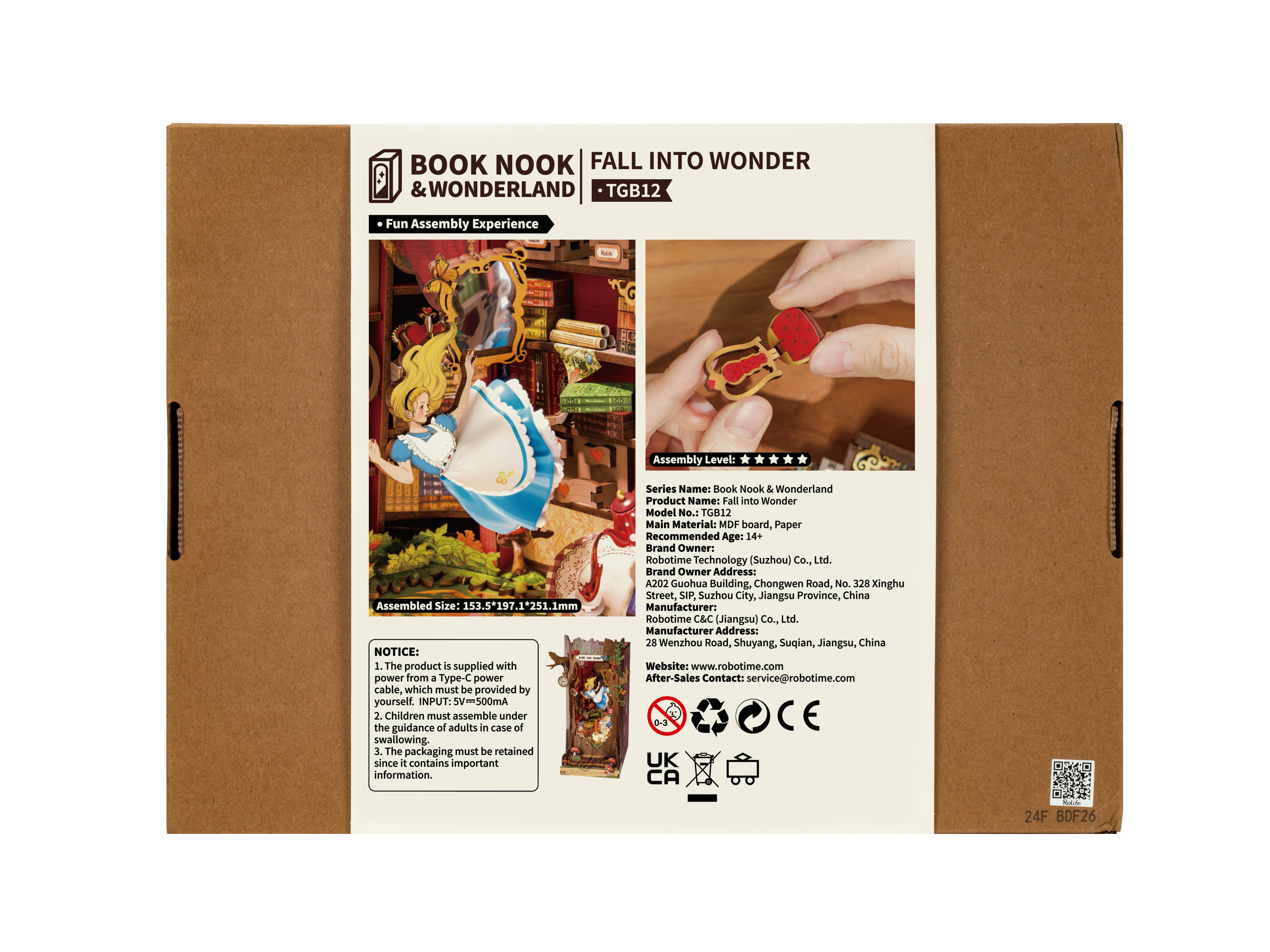 Rolife Fall into Wonder DIY BooK&Nook