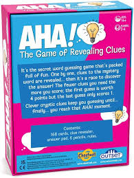 Aha! The Game of Revealing Clues