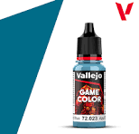 Vallejo "Electric Blue" Paint Game Color