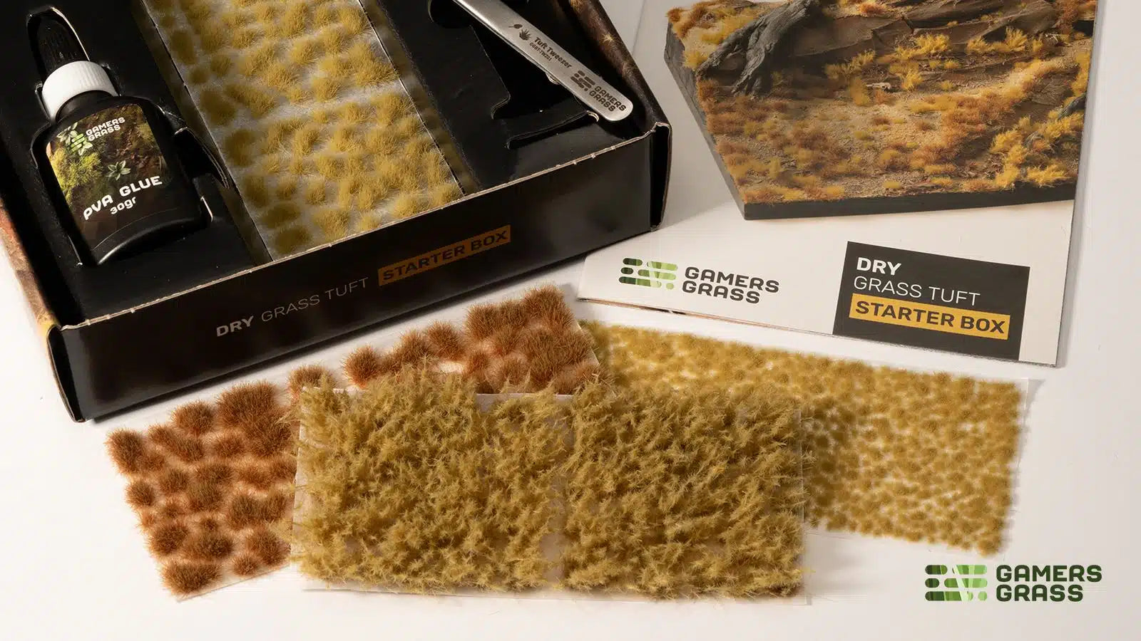 Gamers Grass Grass Tuft Starter Box DRY