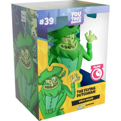 SpongeBob SquarePants Collection : The Flying Dutchman Glow-In-The-Dark Vinyl Figure #39 | Youtooz