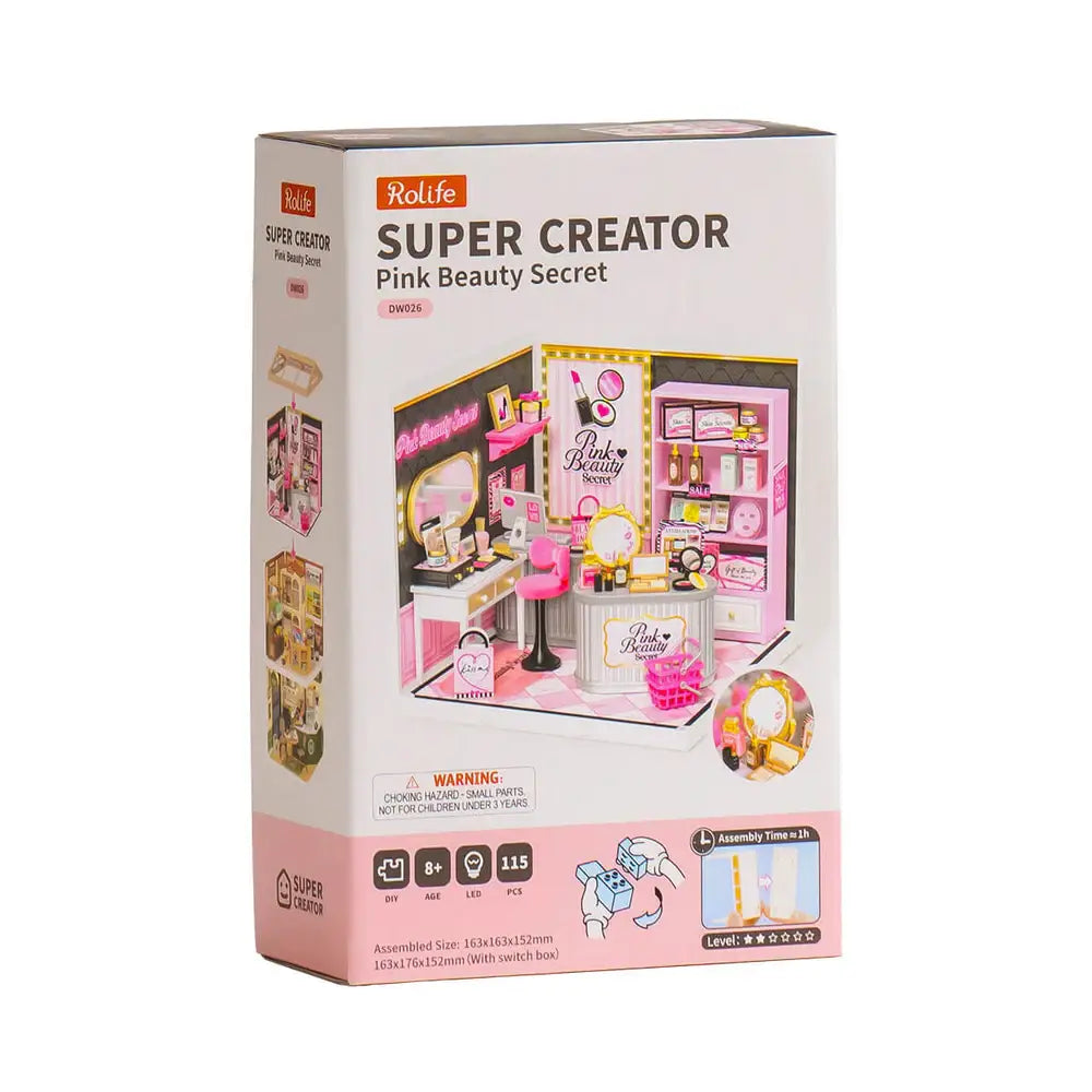 Rolife | Super Creator: Pink Beauty Secret - [DW026]