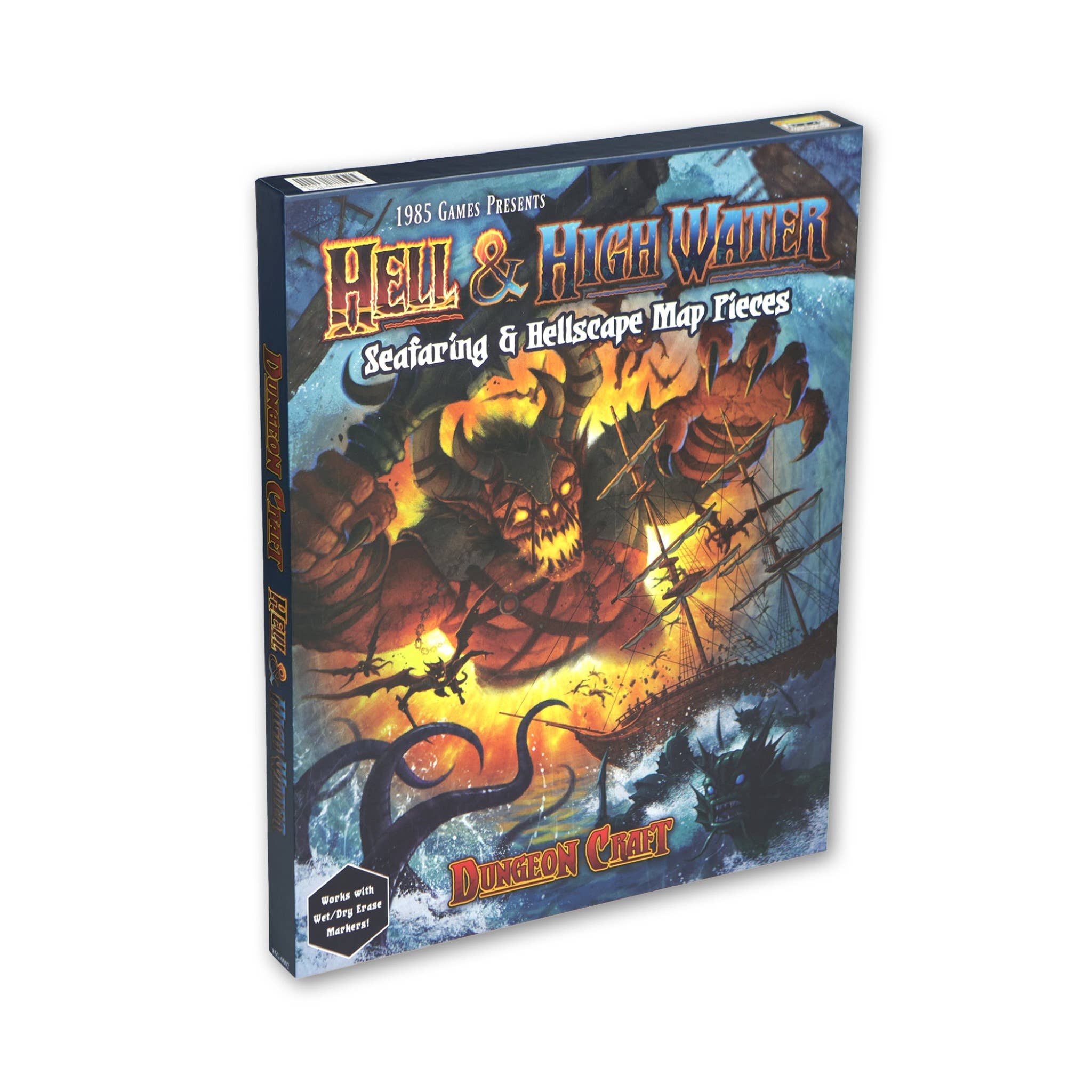 Dungeon Craft - Terreno 2D del libro Hell &amp; High Water para DnD