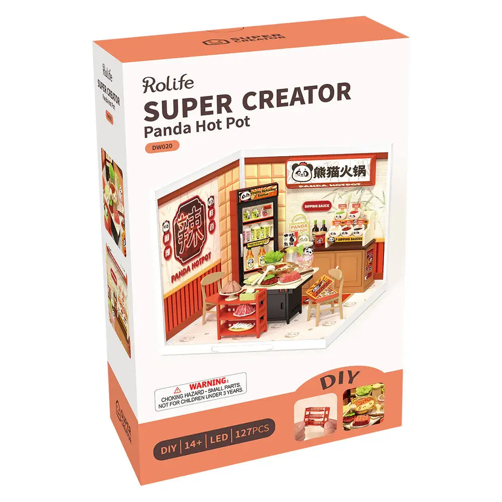 Rolife | Super Creator: Panda Hot Pot - [DW020]
