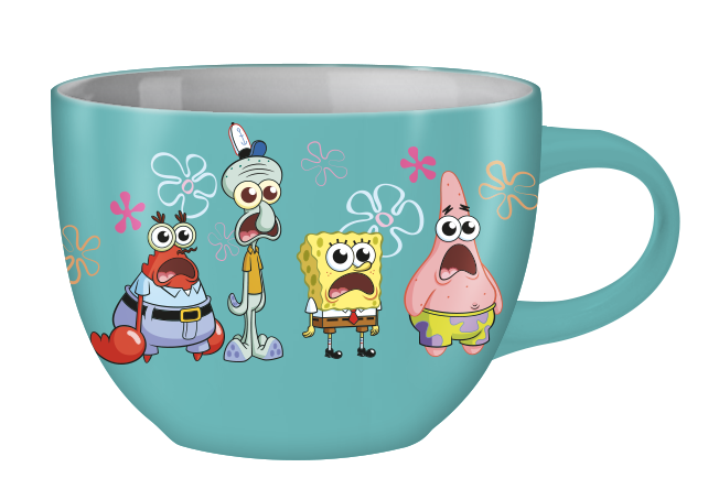 Spongebob Woah 24oz Ceramic Soup Mug
