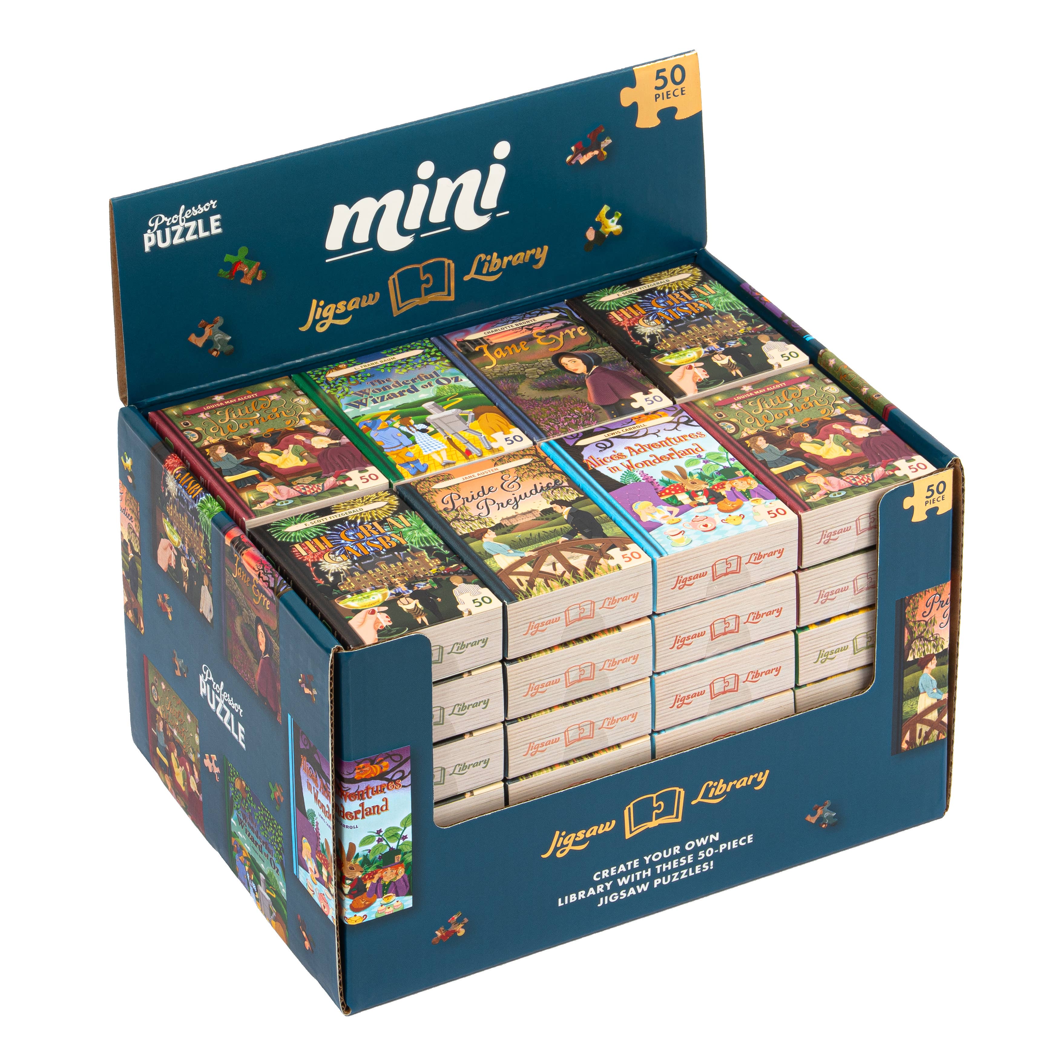 Mini Jigsaw Library Mixed