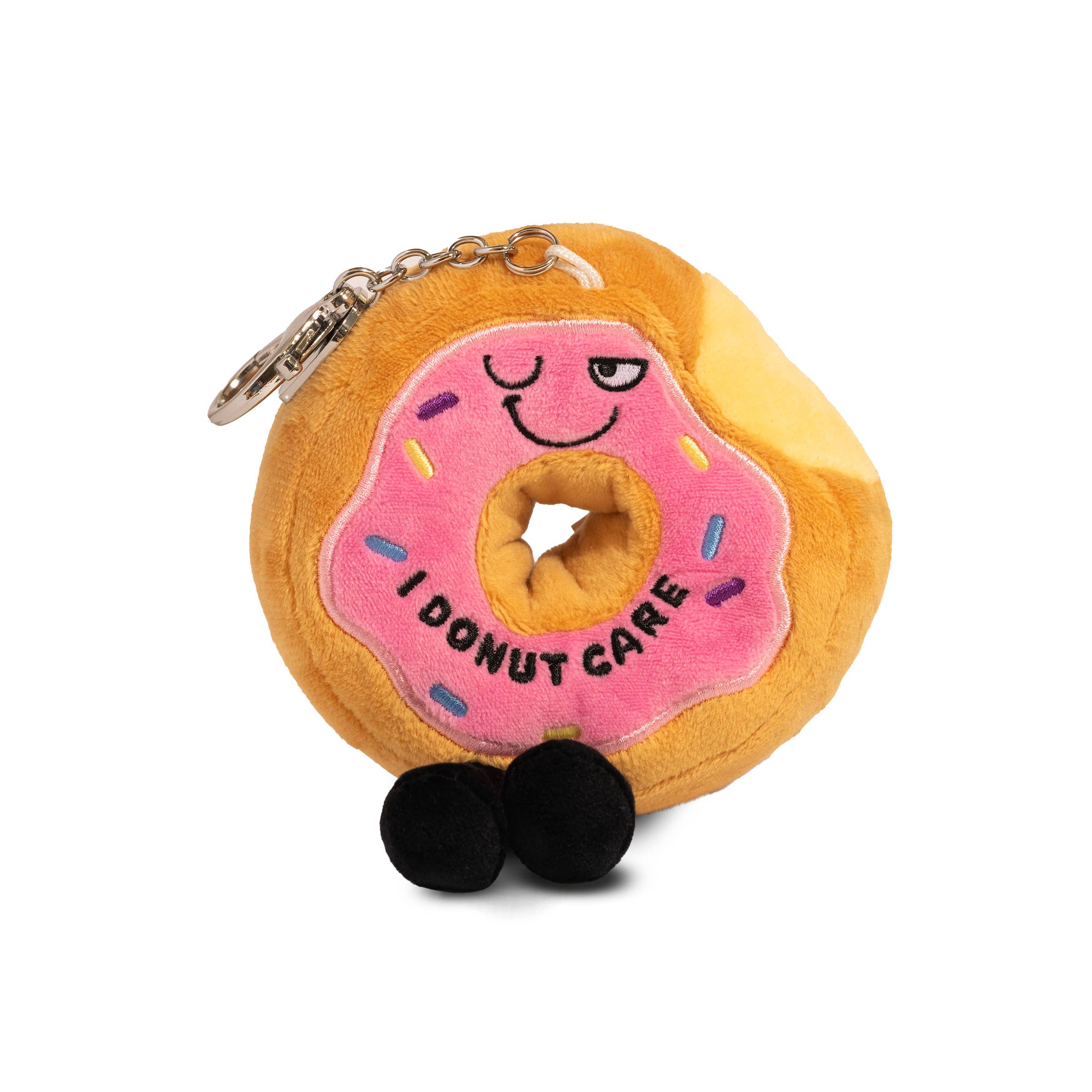 Plush Donut Cute Bag Charm  Soft Cuddly Toy Funny Gift
