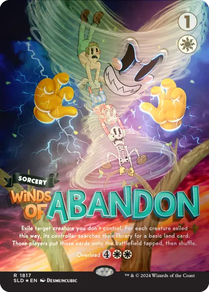 Magic the Gathering: Secret Lair Drop Series - Twisted Toons - Rainbow Foil