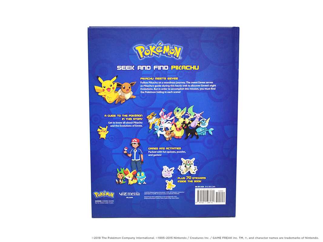 Pokémon Busca y Encuentra: Pikachu