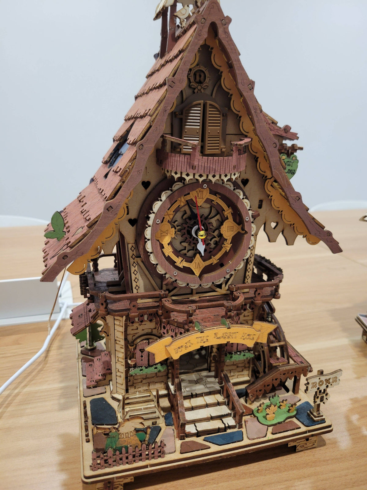 Rokr | Time Art: Cuckoo Clock - Stained Wood - [LC901C]