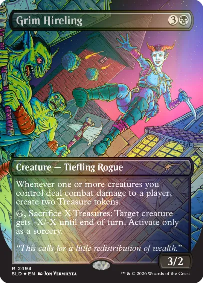 Magic the Gathering: Secret Lair Drop Series - Shadows Over Baulder's Gate - FOIL