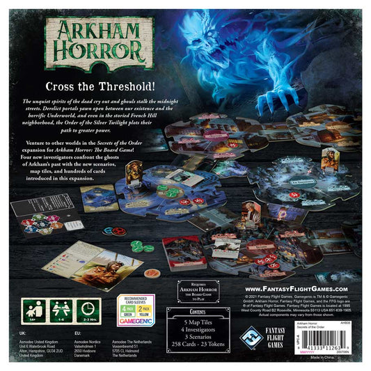 Arkham Horror: Secrets of the Order Expansion