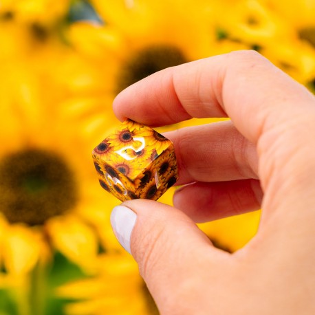 Full Art Dice™ Set: Sunflower