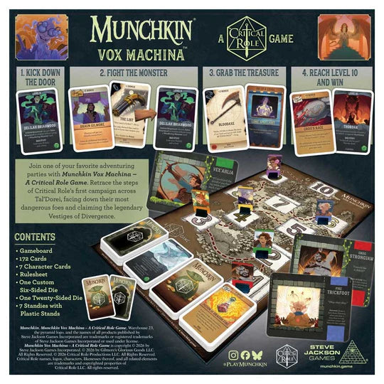 Munchkin: Vox Machina - A Critical Role Game