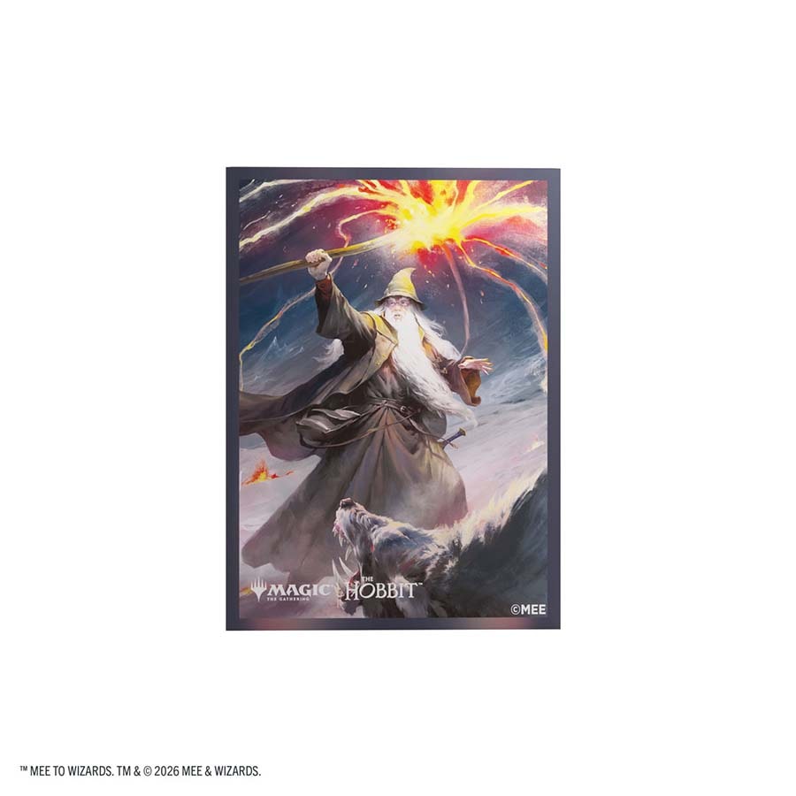 Gamegenic | MTG: The Hobbit: Premium Art Sleeves - Gandalf, Shadow's Foe
