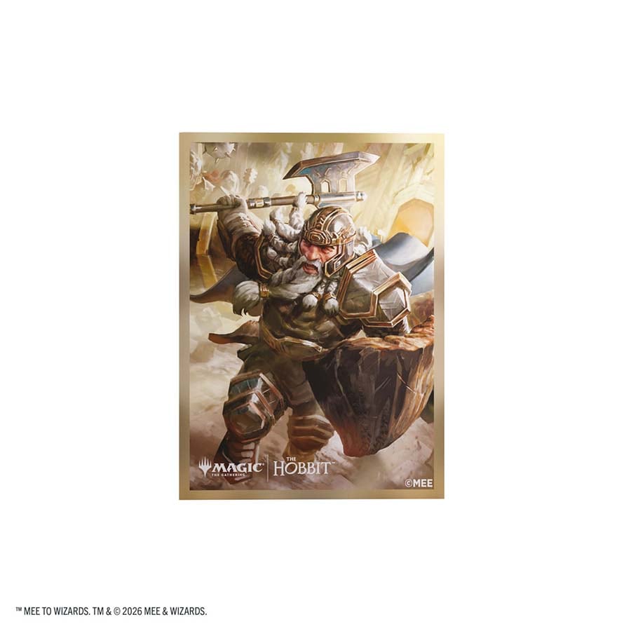 Gamegenic | MTG: The Hobbit: Premium Art Sleeves - Thorin, Mountain-king