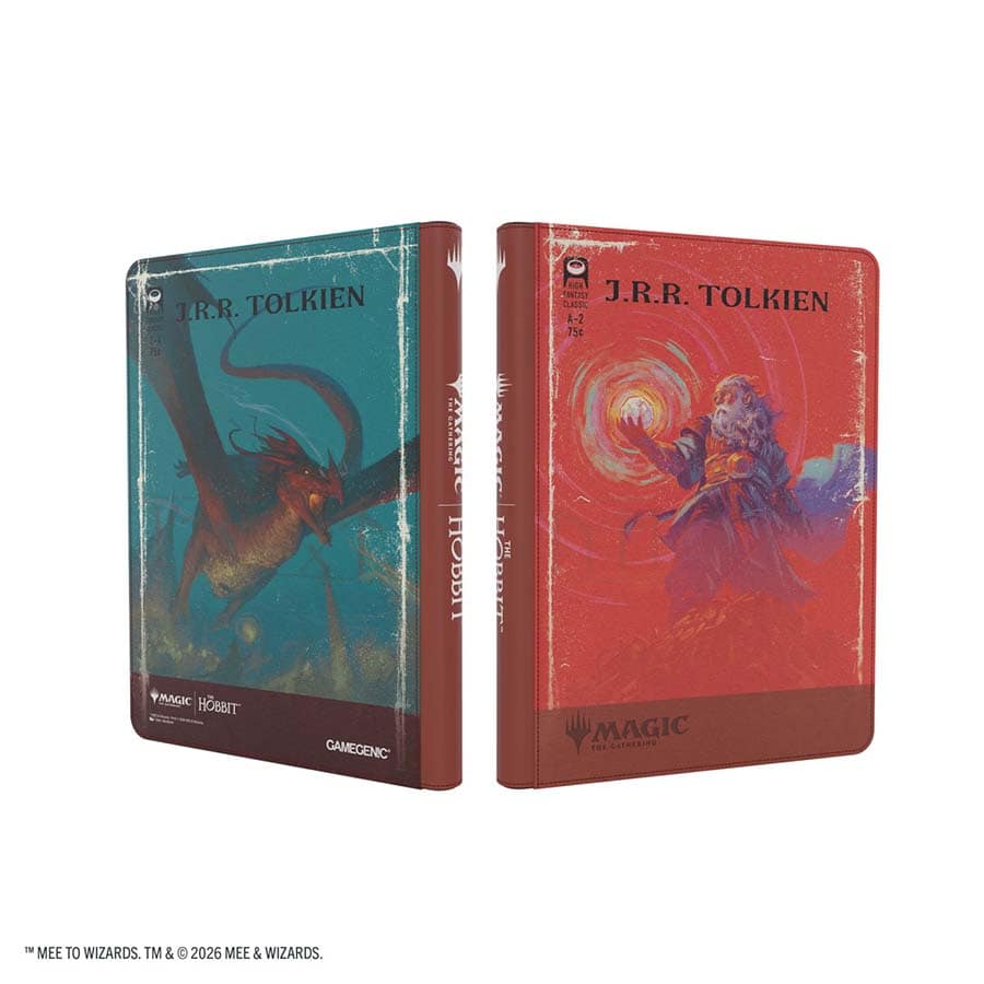 Gamegenic | MTG: The Hobbit: Zip-Up Album 18-Pocket - The Arkenstone & Smaug, Worm of Dread