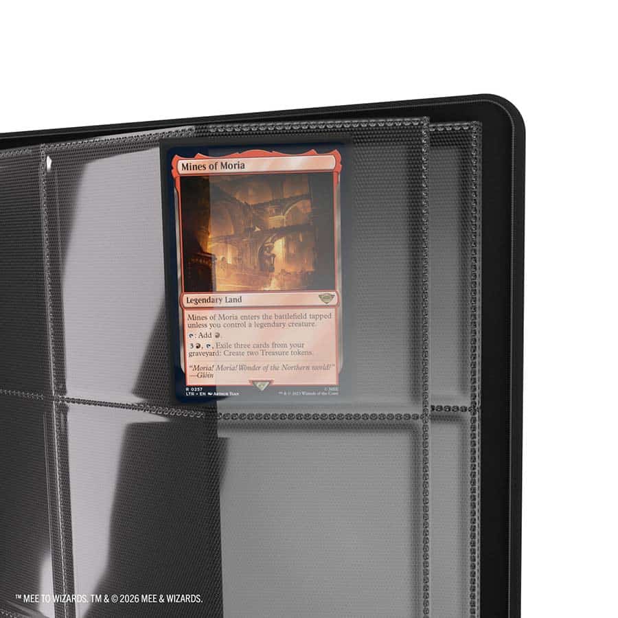 Gamegenic | MTG: The Hobbit: Zip-Up Album 18-Pocket - The Arkenstone & Smaug, Worm of Dread